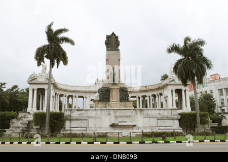 Monumento ein José Miguel Gómez, Vedado, Havanna, Kuba, Karibik, Mittelamerika Stockfoto