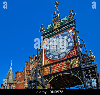 Eastgate Clock Chester Nordwestengland Stockfoto