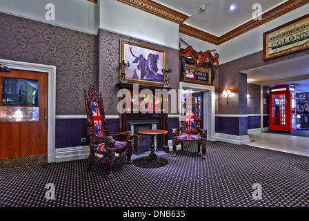 Das Queen Hotel in Chester UK Stockfoto