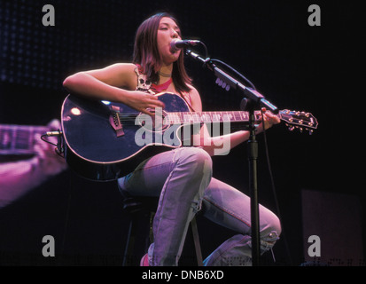 MICHELLE BRANCH U.S. Sänger im Jahr 2001. Foto Jeffrey Mayer Stockfoto