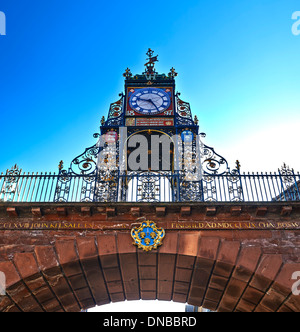 Eastgate Clock Chester Nordwestengland Stockfoto