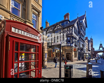 Chester City Nord-West-England Stockfoto