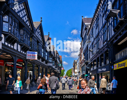 Chester City Nord-West-England Stockfoto