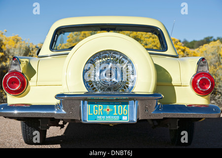 1956 ford Thunderbird, Santa Fe, New Mexico-USA Stockfoto