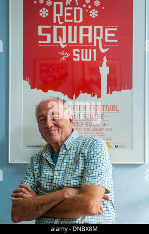 Ken Livingstone in seinem Haus in London Stockfoto