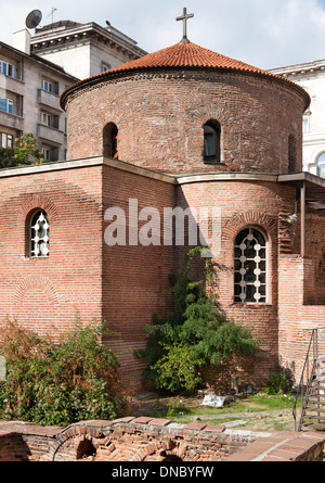 Die Kirche St. George (Rotunde), gilt als das älteste Gebäude in Sofia, der Hauptstadt von Bulgarien. Stockfoto