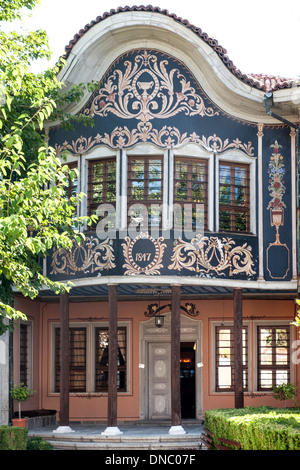 Das Plovdiv regionale Ethnographische Museum in der Altstadt von Plovdiv, die zweitgrößte Stadt in Bulgarien. Stockfoto