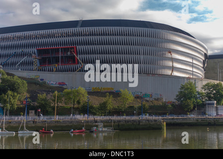 Athletic Club de Bilbao Stadion San Mamés, Bilbao, baskische Land, Spanien Stockfoto