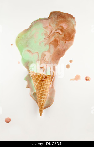 Schmelzendes Eis Stockfoto