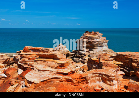 Kontrast der Farben am Gantheaume Point. Stockfoto