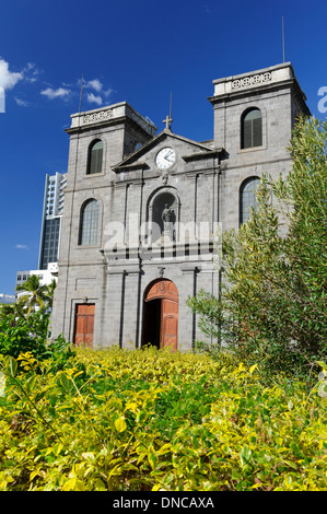 St. Louis Kathedrale, Port Louis, Mauritius. Stockfoto