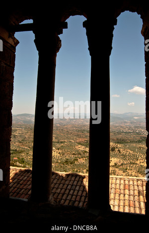 Griechenland, Region Peloponnes, Mystras, Weltkulturerbe erklärt als Weltkulturerbe der UNESCO, Pantanassa Kloster Stockfoto