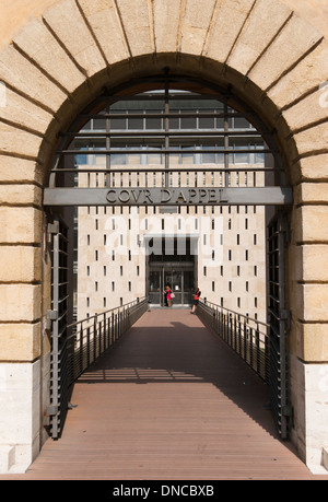 Eintritt in das Gericht Berufung oder Covr d Aix-En-Provence, Frankreich, Europa Stockfoto