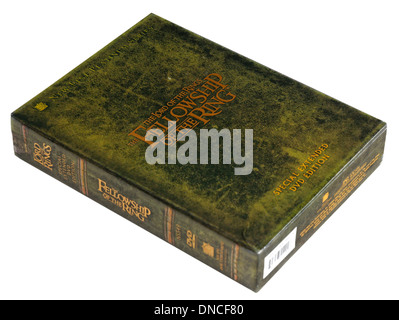 Herr der Ringe DVD der Fellowship of the Ring Stockfoto