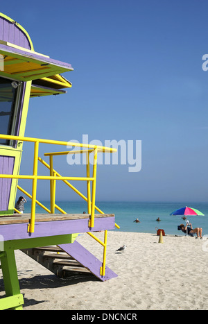 Miami (Florida, USA) 2011: South Beach Stockfoto