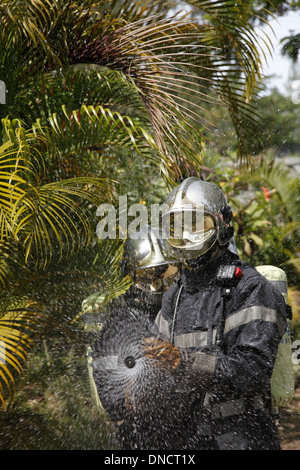 Feuerwehr von Neu-Kaledonien (Frankreich, 2011) Stockfoto