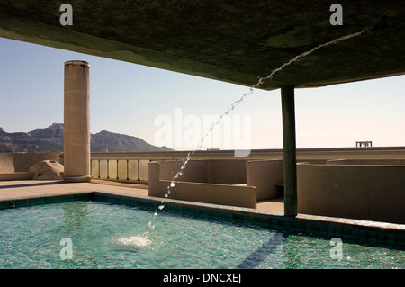 Marseille (Südost-Frankreich), 2010. Wohnung Blöcke "la Cité Radieuse" und "Le Corbusier" Stockfoto