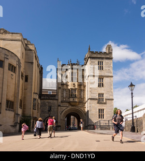 Abtei Gatehouse, Zentralbibliothek Bristol, Bristol, UK Stockfoto