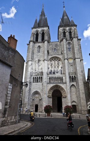 Blois, die Hauptstadt des Departement Loir-et-Cher in Zentralfrankreich. Stockfoto