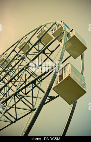 Riesenrad mit Rückwirkung Stockfoto