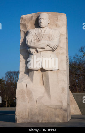 Die Martin Luther King Jr. Memorial, einem Denkmal für Bürgerrechtler. In Washington, D.C., befindet sich das Denkmal der 395th Stockfoto