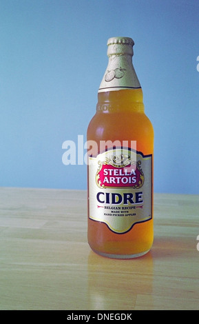 Stella Artois Cidre Flasche Stockfoto