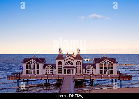 Pier im Verkauf auf der Insel Rügen, Deutschland Stockfoto