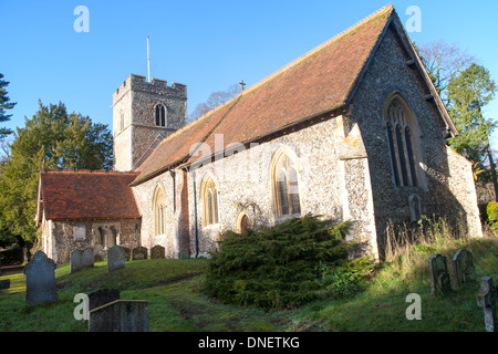 St. Mary Magdalene Pfarrei Kirche, Sternfield, Suffolk, England Stockfoto