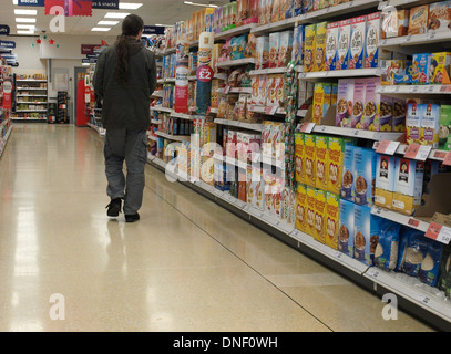 Sainsbury's Gang, Bude, Cornwall, UK Stockfoto