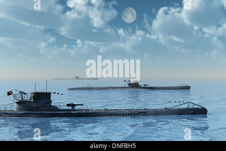 Wolf Pack. 3. Stockfoto