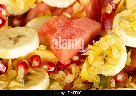Frisches Obst-Salat-mix Stockfoto