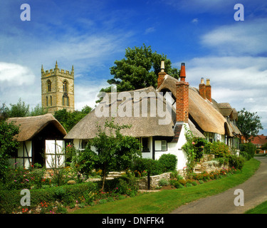 GB - WARWICKSHIRE: Hütte am Welford-on-Avon Stockfoto