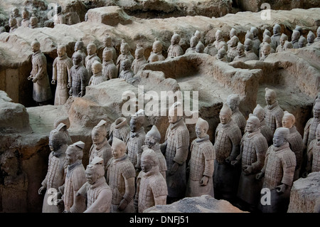 Provinz Shaanxi, China, Asien, Terrakotta Stockfoto