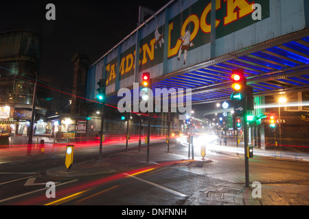 Camden Lock Stockfoto