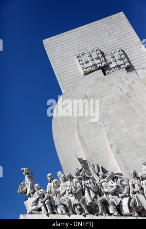 padrão dos Descobrimentos, Lissabon Stockfoto