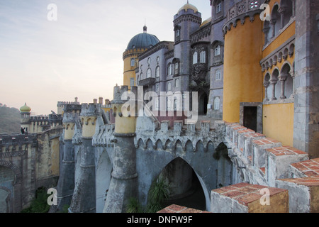 Palácio Nacional da Pena, Pena Nationalpalast von Sintra, Portugal Stockfoto