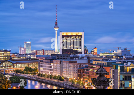 Stadtbild von Berlin, Deutschland. Stockfoto