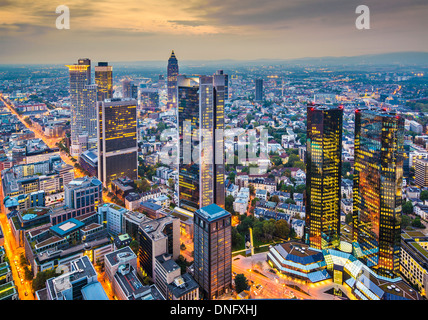 Frankfurt am Main Luftbild Stockfoto