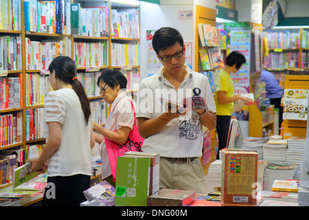 Hongkong China, HK, Asien, Chinesisch, Orientalisch, Insel, North Point, King's Road, Shopping Shopper Shopper Shopper Shops Markt Märkte Marktplatz Kauf Verkauf Stockfoto