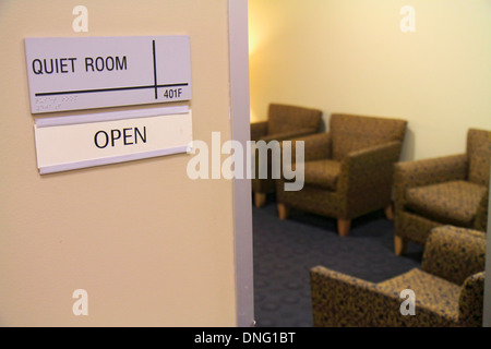 Texas, Houston, TX, Southwest, George Bush Intercontinental Airport, IAH, Terminal, Gate, Executive Club, Flughafenlounge, Klasse, ruhiges Zimmer, Blick auf TX130915014 Stockfoto