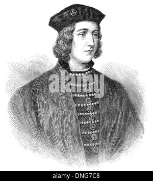 Eduard IV., 1442-1483, König von England von 1461 bis 1470 bis 1471 bis 1483, Eduard IV, Stockfoto