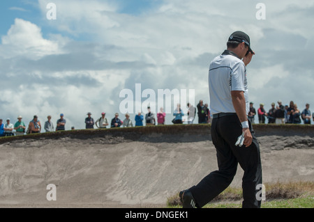 Jason Day World Champion Golfer Australien spielt im Handa World Cup 2013 Royal MElbourne Stockfoto