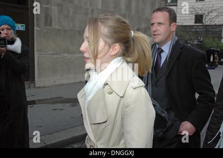 Levi Bellfield erhalten doppelte ganze Lebensatz für Hammer Morde am Old Bailey in London 26.02.2008 Stockfoto