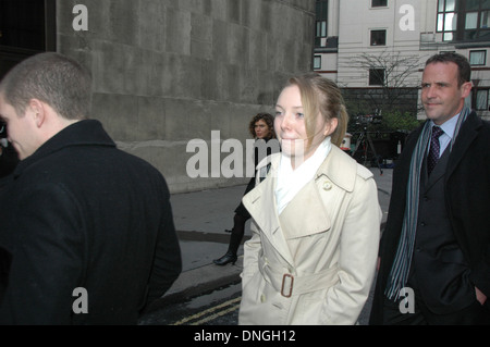 Levi Bellfield erhalten doppelte ganze Lebensatz für Hammer Morde am Old Bailey in London 26.02.2008 Stockfoto