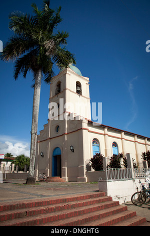 Vinales Kirche in Kuba Stockfoto