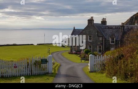 Knockinaam Lodge, Luxus Hotel und Michelin Stern Restaurant in Dumfries and Galloway, Schottland Stockfoto