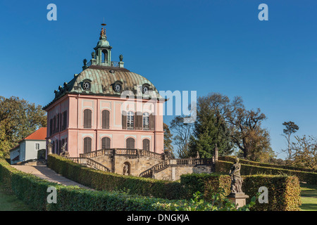 Fasan-Schlösschen befindet sich in der Gemeinde Moritzburg nahe Dresden, Sachsen, Deutschland, Europa Stockfoto