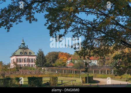 Fasan-Schlösschen befindet sich in der Gemeinde Moritzburg nahe Dresden, Sachsen, Deutschland, Europa Stockfoto