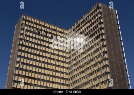 GRANDE BIBLIOTHEQUE, NATIONALE BIBLIOTHEK VON FRANKREICH, TGB, 13. ARRONDISSEMENT, PARIS, FRANKREICH Stockfoto