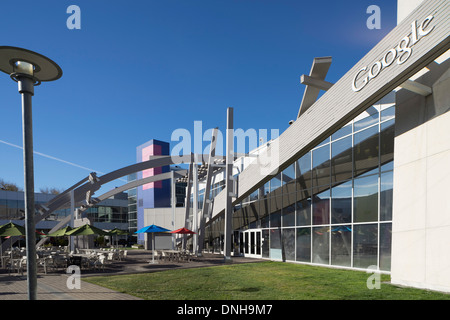 Google Cafe, Google-Zentrale. Stockfoto